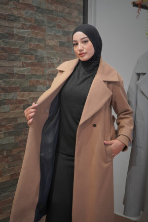 Manteau Femme long BRUN