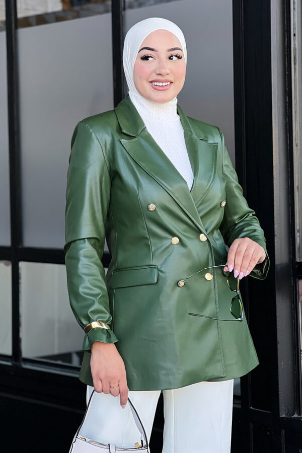 Blazer SimiliCuir Femme - Image 10
