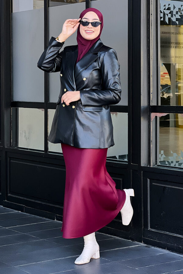 Blazer SimiliCuir Femme - Image 4
