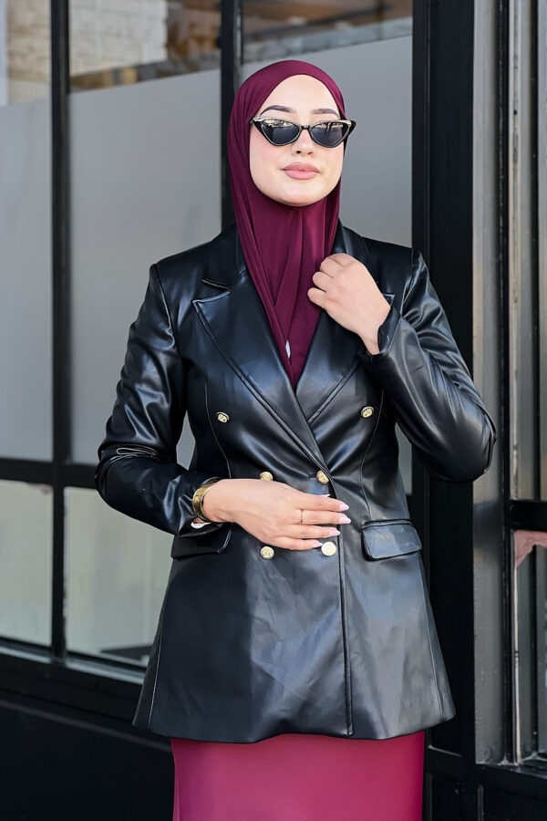 Blazer SimiliCuir Femme - Image 3