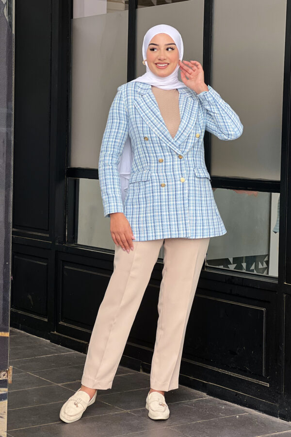 Veste Channel - blue ciel - Image 7