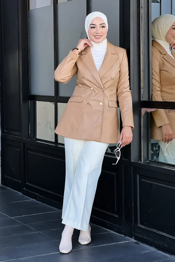 Blazer SimiliCuir Femme - Image 7