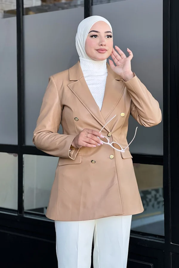 Blazer SimiliCuir Femme - Image 8